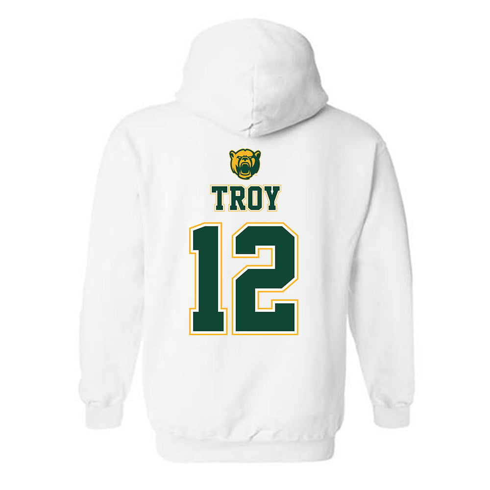Baylor - NCAA Acrobatics & Tumbling : Ava Troy - National Champions Shersey Hooded Sweatshirt-1