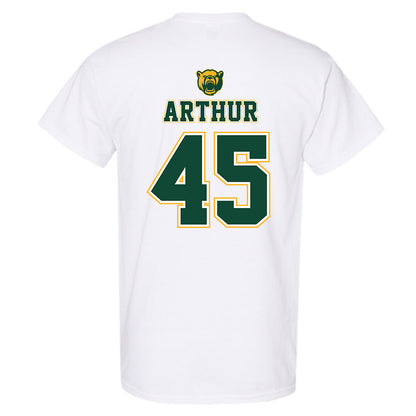 Baylor - NCAA Acrobatics & Tumbling : Mo Arthur - National Champions Shersey T-Shirt-1