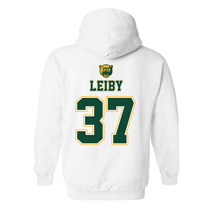Baylor - NCAA Acrobatics & Tumbling : Tennyson Leiby - National Champions Shersey Hooded Sweatshirt-1