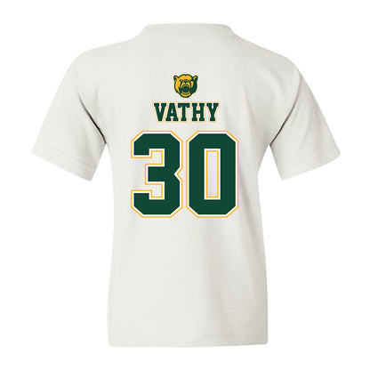 Baylor - NCAA Acrobatics & Tumbling : Gabriella Vathy - National Champions Shersey Youth T-Shirt-1