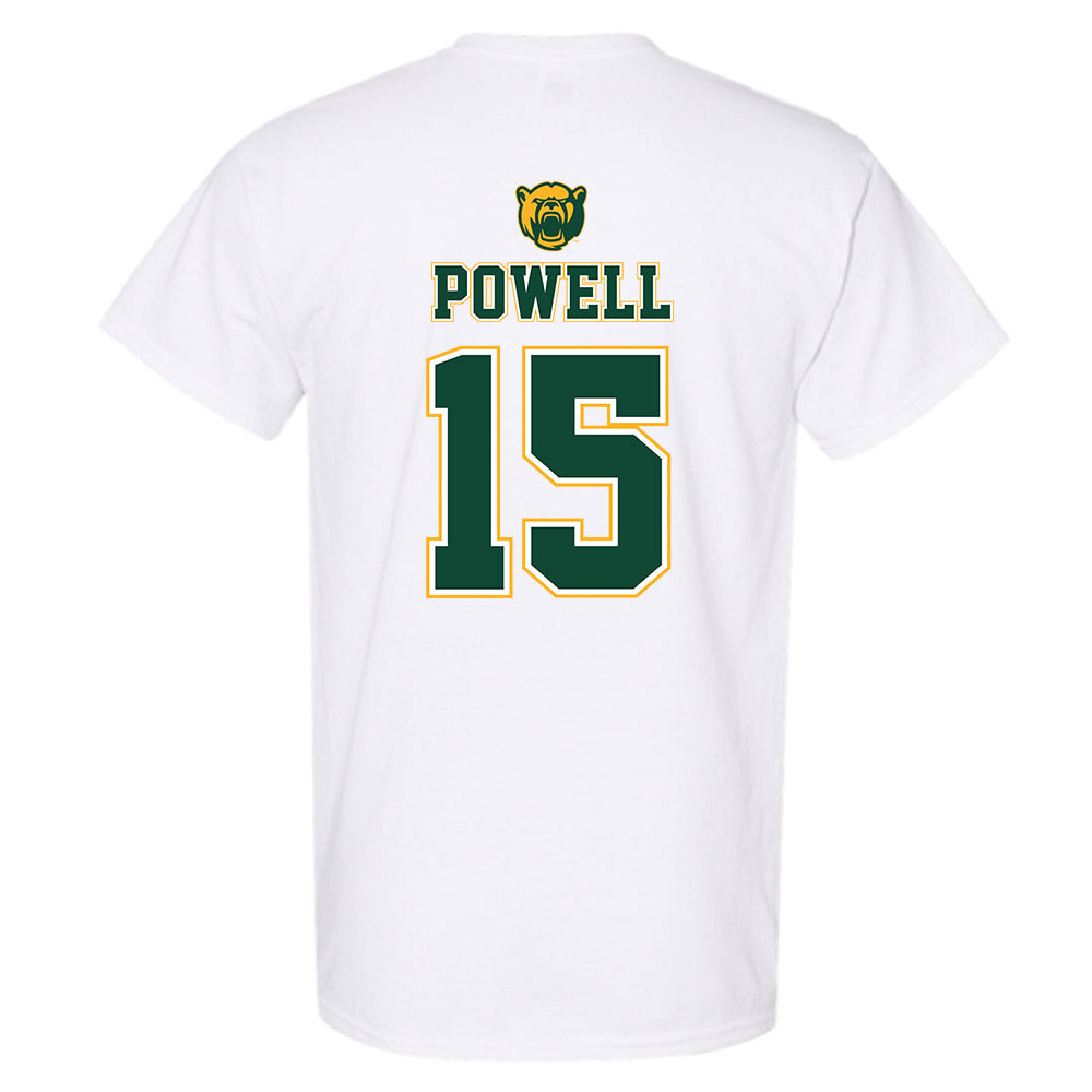 Baylor - NCAA Acrobatics & Tumbling : Amya Powell - National Champions Shersey T-Shirt-1