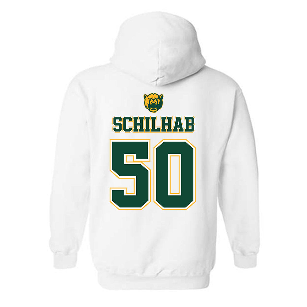 Baylor - NCAA Acrobatics & Tumbling : Kensey Schilhab - National Champions Shersey Hooded Sweatshirt-1