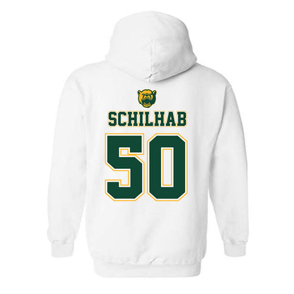 Baylor - NCAA Acrobatics & Tumbling : Kensey Schilhab - National Champions Shersey Hooded Sweatshirt-1
