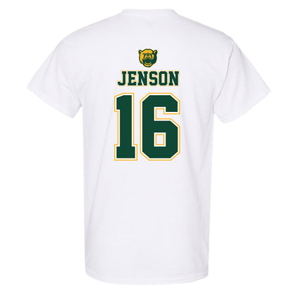 Baylor - NCAA Acrobatics & Tumbling : Maddy Jenson - National Champions Shersey T-Shirt-1