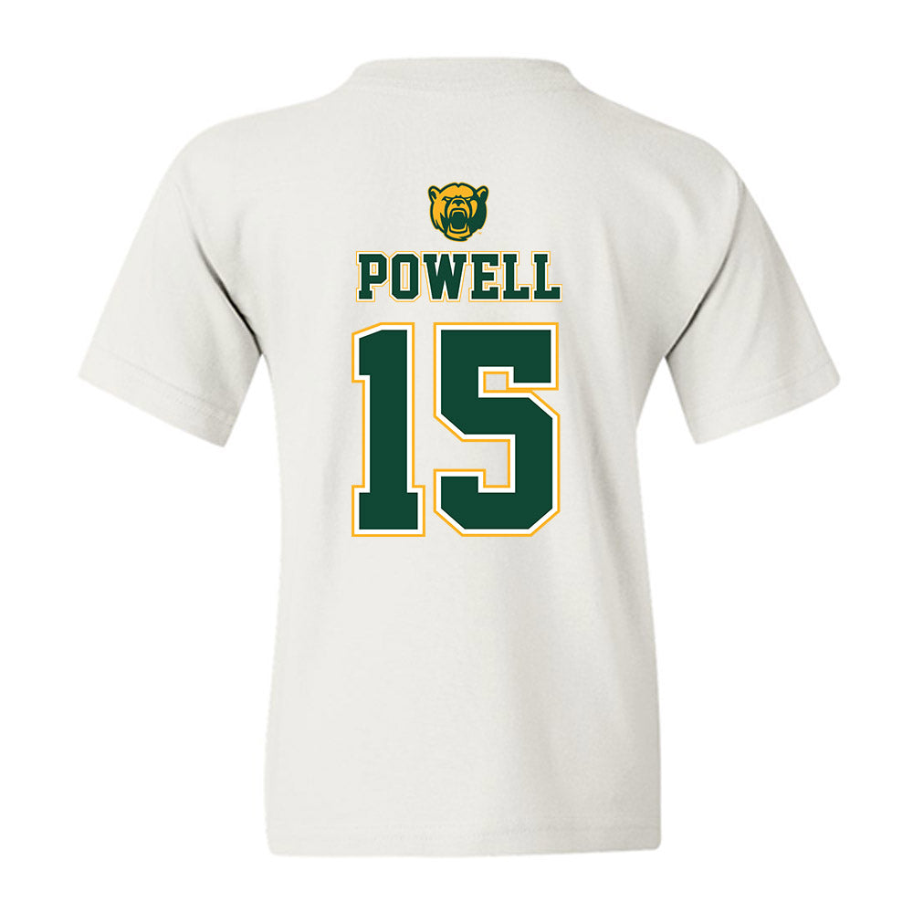 Baylor - NCAA Acrobatics & Tumbling : Amya Powell - National Champions Shersey Youth T-Shirt-1
