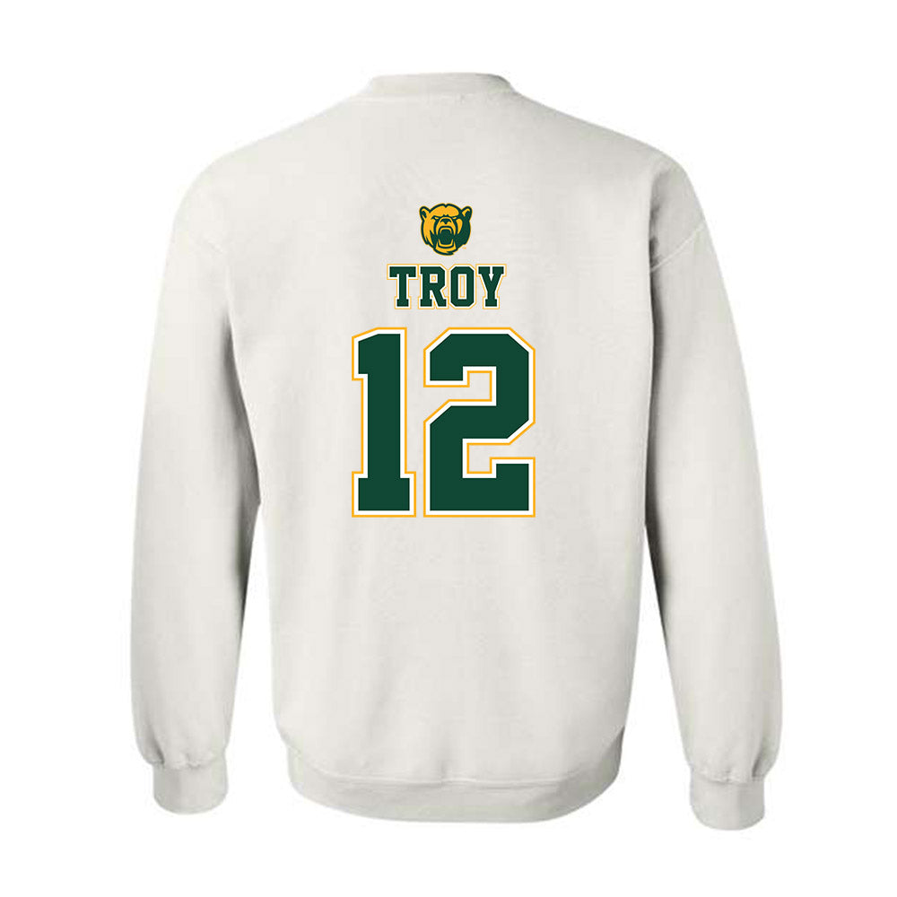 Baylor - NCAA Acrobatics & Tumbling : Ava Troy - National Champions Shersey Crewneck Sweatshirt-1