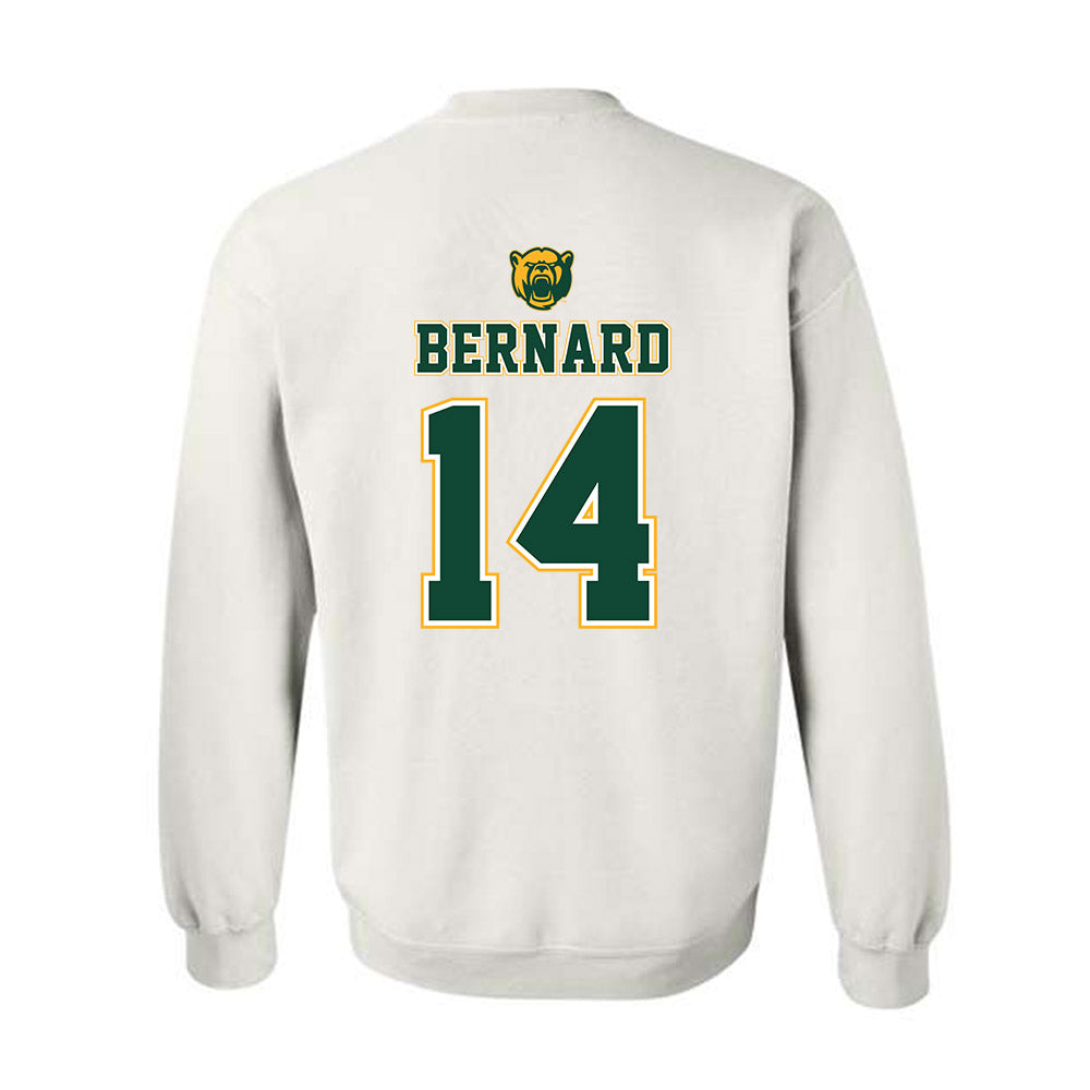 Baylor - NCAA Acrobatics & Tumbling : Charlotte Bernard - National Champions Shersey Crewneck Sweatshirt-1