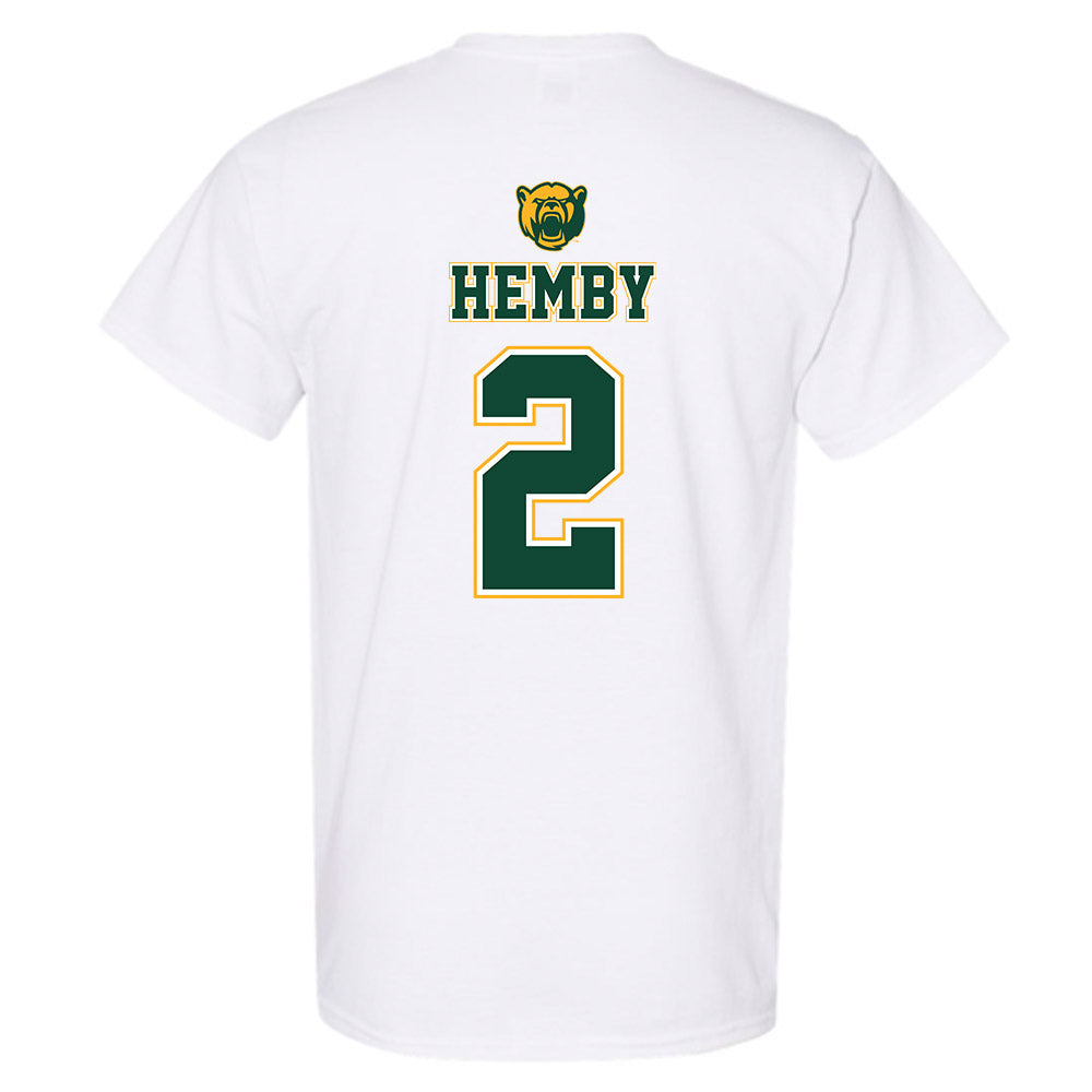 Baylor - NCAA Acrobatics & Tumbling : Charlyze Hemby - National Champions Shersey T-Shirt-1