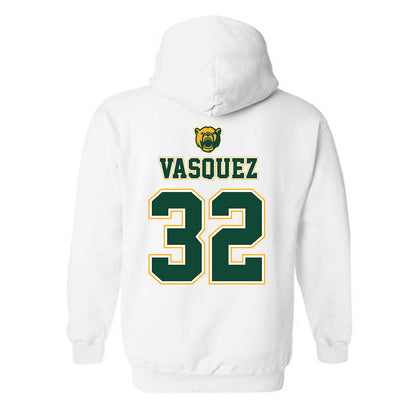 Baylor - NCAA Acrobatics & Tumbling : Makayla Vasquez - National Champions Shersey Hooded Sweatshirt-1