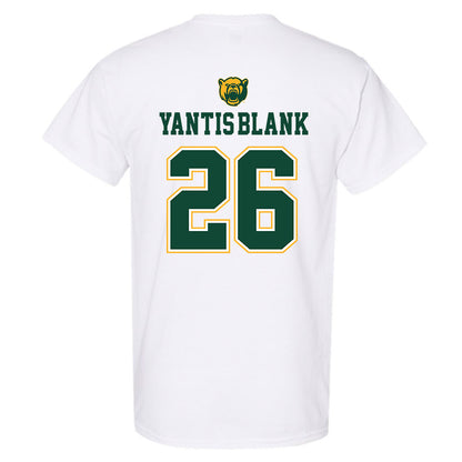 Baylor - NCAA Acrobatics & Tumbling : Kailey Yantis-Blank - National Champions Shersey T-Shirt-1