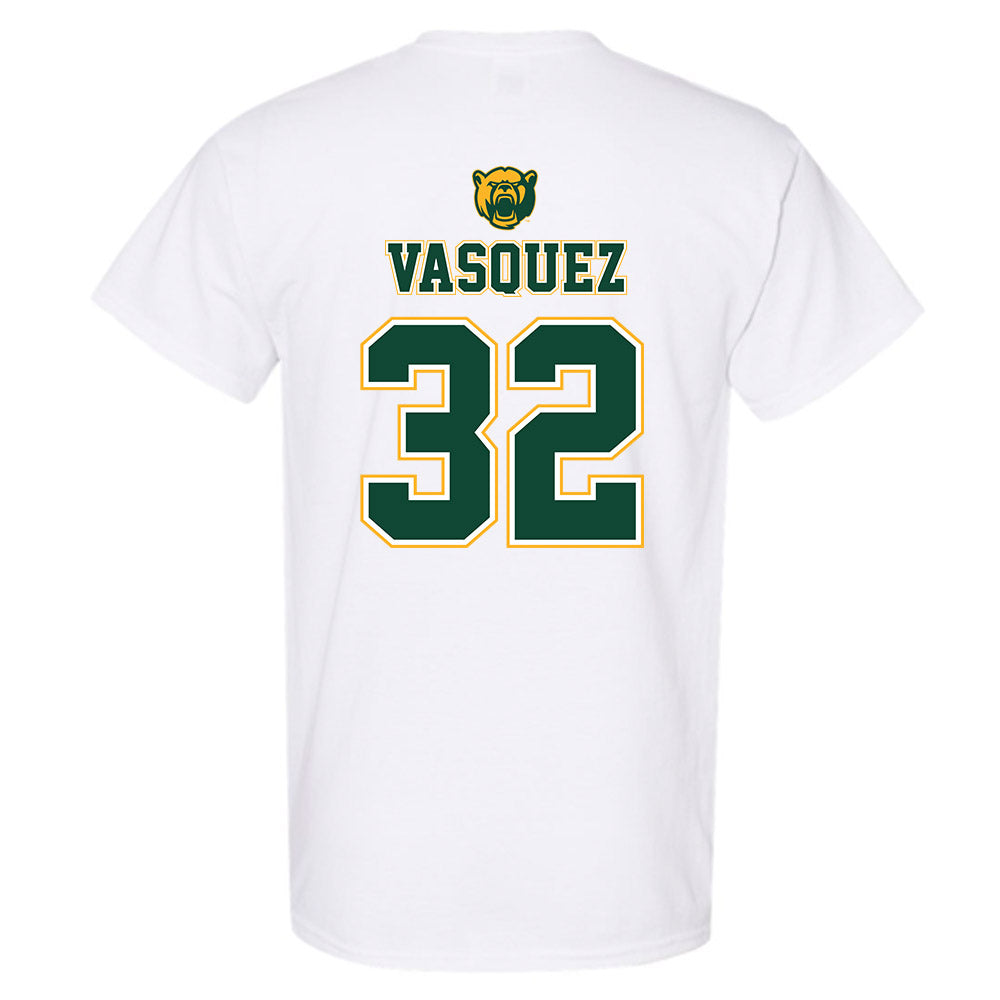 Baylor - NCAA Acrobatics & Tumbling : Makayla Vasquez - National Champions Shersey T-Shirt-1
