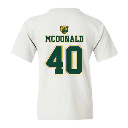 Baylor - NCAA Acrobatics & Tumbling : Leavy McDonald - National Champions Shersey Youth T-Shirt-1