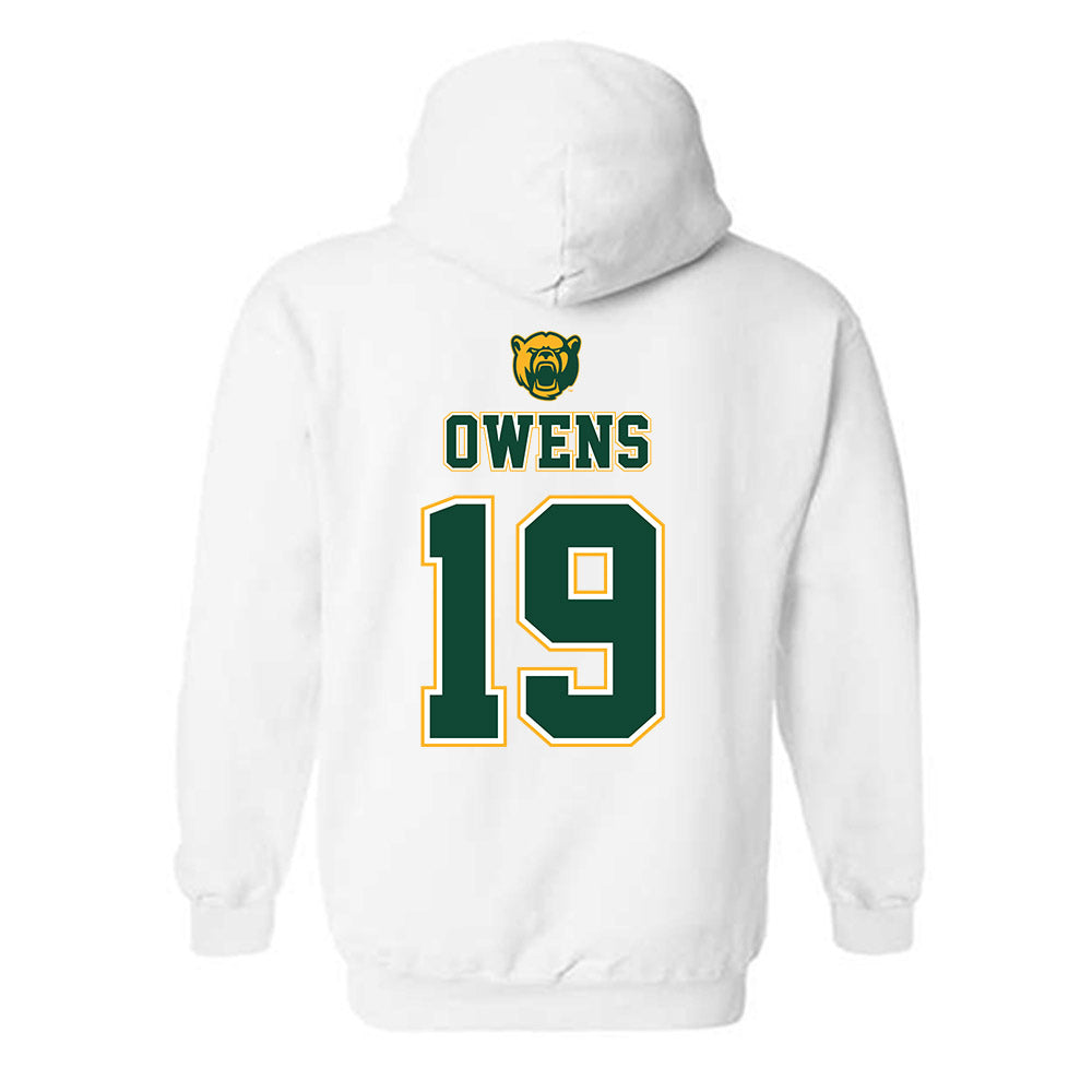 Baylor - NCAA Acrobatics & Tumbling : Lawrence Owens - National Champions Shersey Hooded Sweatshirt-1