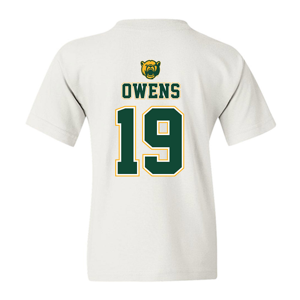 Baylor - NCAA Acrobatics & Tumbling : Lawrence Owens - National Champions Shersey Youth T-Shirt-1