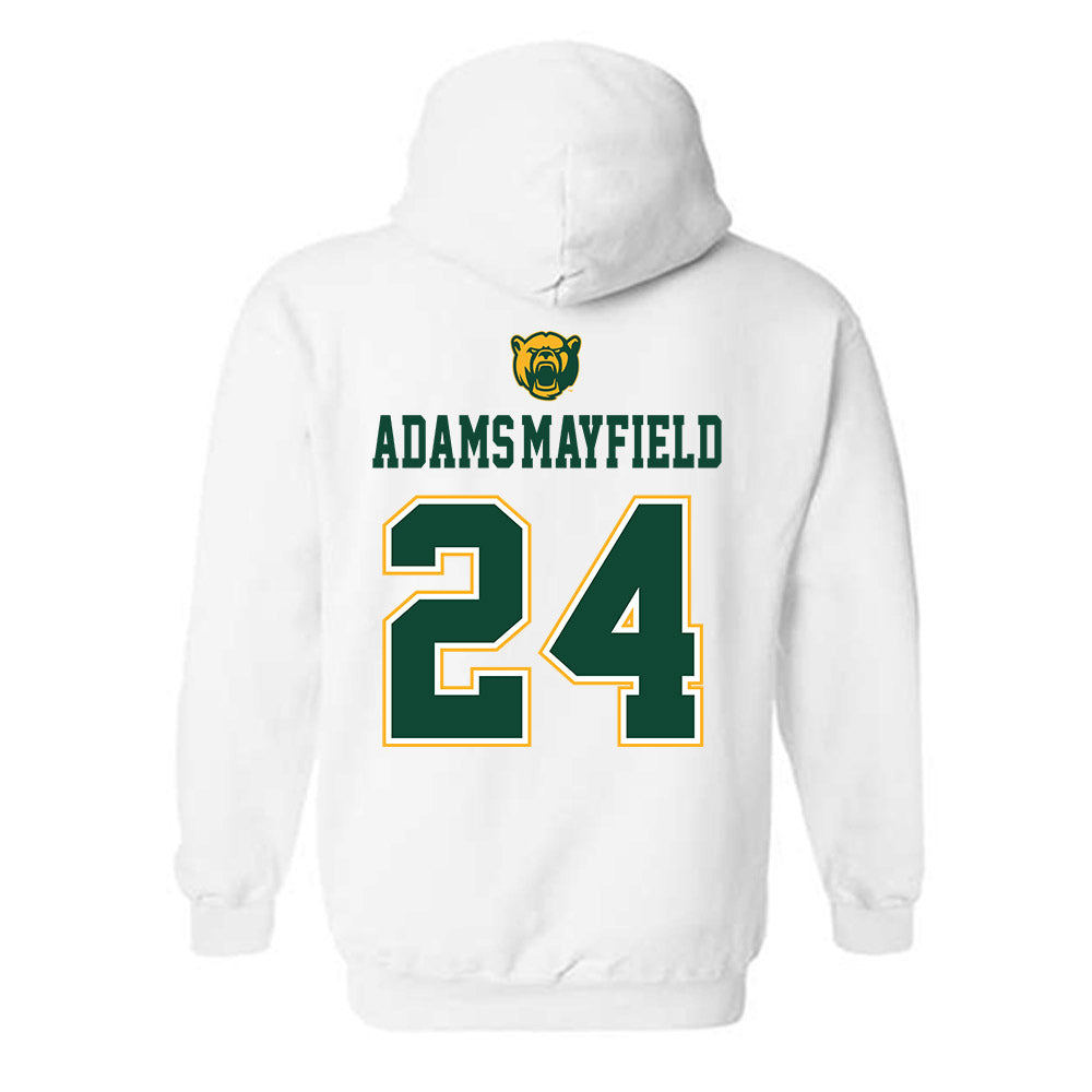 Baylor - NCAA Acrobatics & Tumbling : Aaliyah Adams-Mayfield - National Champions Shersey Hooded Sweatshirt-1
