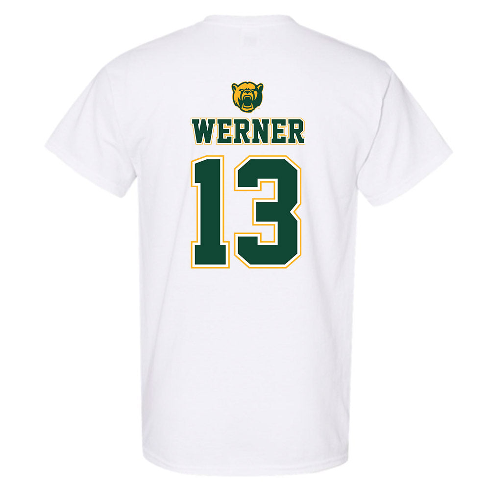 Baylor - NCAA Acrobatics & Tumbling : Madden Werner - National Champions Shersey T-Shirt-1