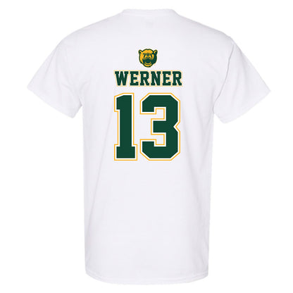 Baylor - NCAA Acrobatics & Tumbling : Madden Werner - National Champions Shersey T-Shirt-1