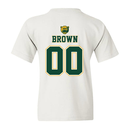 Baylor - NCAA Acrobatics & Tumbling : Morgan Brown - National Champions Shersey Youth T-Shirt-1