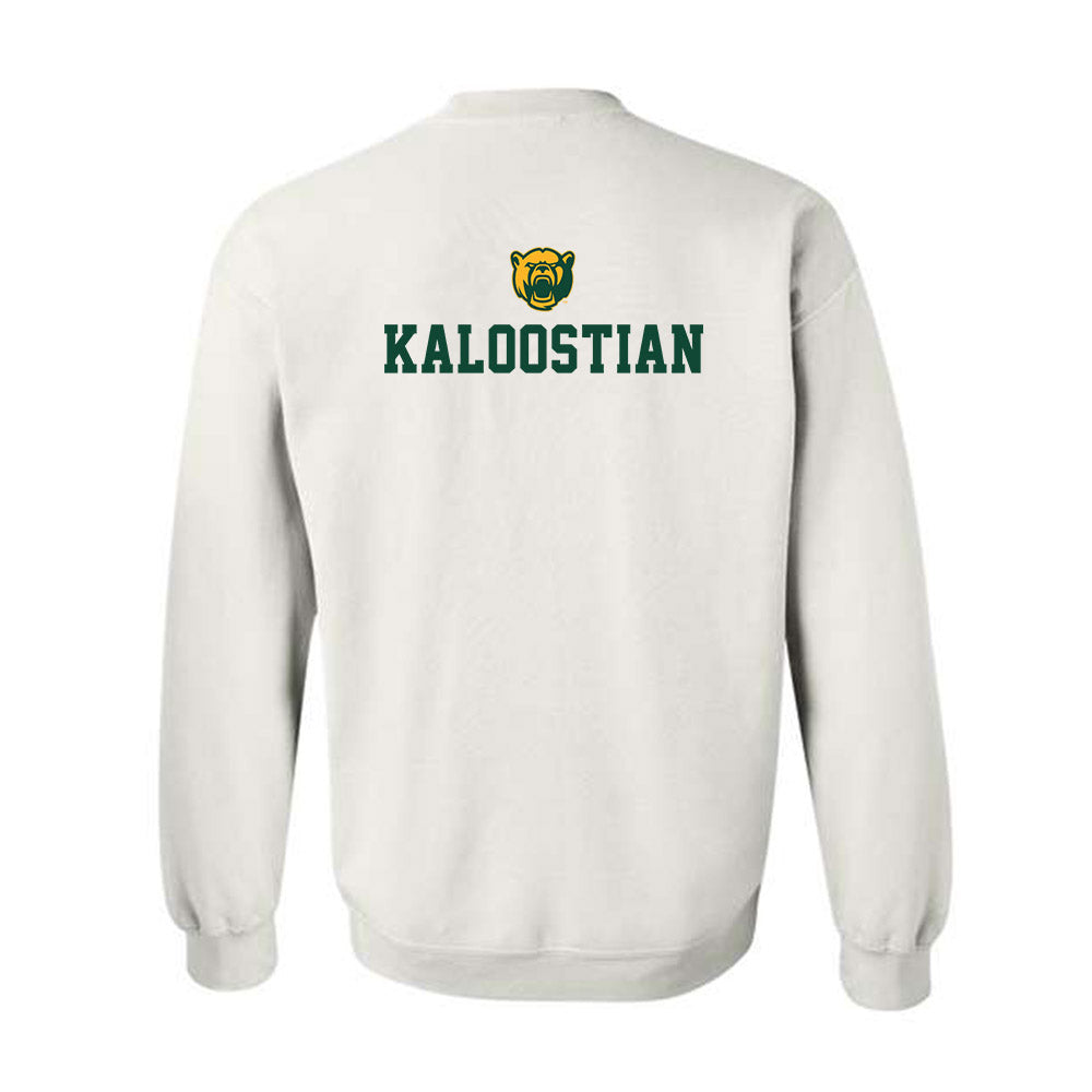 Baylor - NCAA Acrobatics & Tumbling : Aliyah Kaloostian - National Champions Shersey Crewneck Sweatshirt-1
