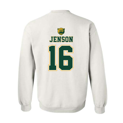 Baylor - NCAA Acrobatics & Tumbling : Maddy Jenson - National Champions Shersey Crewneck Sweatshirt-1
