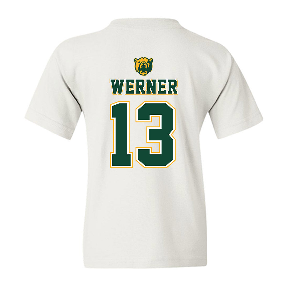 Baylor - NCAA Acrobatics & Tumbling : Madden Werner - National Champions Shersey Youth T-Shirt-1