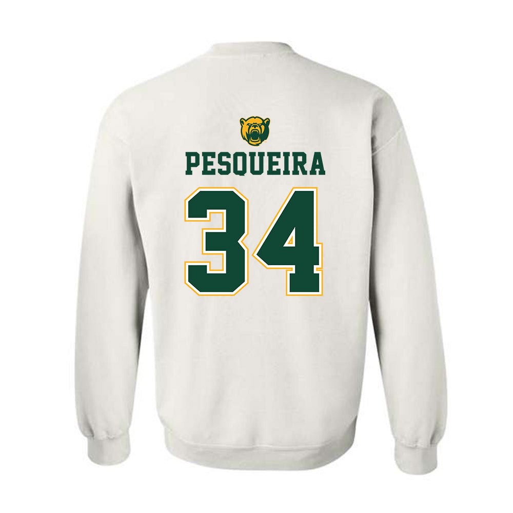 Baylor - NCAA Acrobatics & Tumbling : Olivia Pesqueira - National Champions Shersey Crewneck Sweatshirt-1