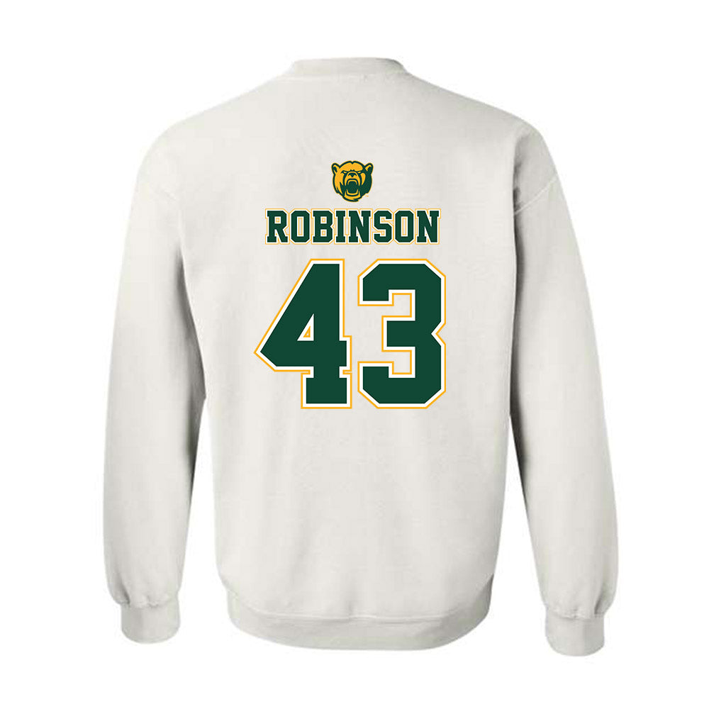 Baylor - NCAA Acrobatics & Tumbling : Kelsey Robinson - National Champions Shersey Crewneck Sweatshirt-1