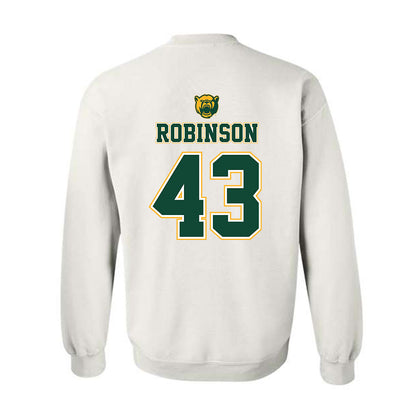 Baylor - NCAA Acrobatics & Tumbling : Kelsey Robinson - National Champions Shersey Crewneck Sweatshirt-1