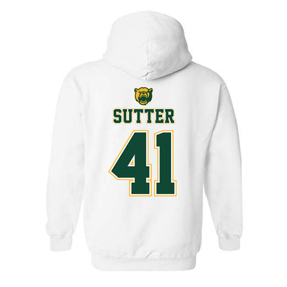 Baylor - NCAA Acrobatics & Tumbling : Josie Sutter - National Champions Shersey Hooded Sweatshirt-1