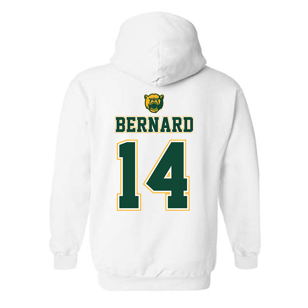 Baylor - NCAA Acrobatics & Tumbling : Charlotte Bernard - National Champions Shersey Hooded Sweatshirt-1