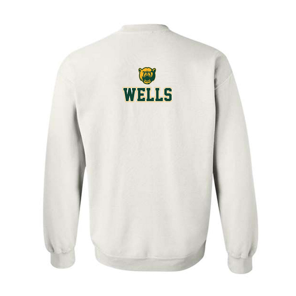 Baylor - NCAA Acrobatics & Tumbling : Meredith Wells - National Champions Shersey Crewneck Sweatshirt-1