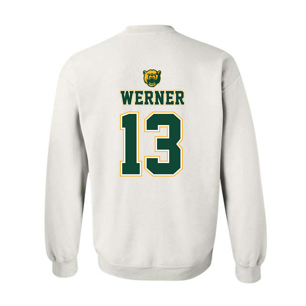 Baylor - NCAA Acrobatics & Tumbling : Madden Werner - National Champions Shersey Crewneck Sweatshirt-1