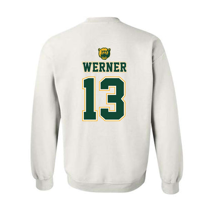 Baylor - NCAA Acrobatics & Tumbling : Madden Werner - National Champions Shersey Crewneck Sweatshirt-1