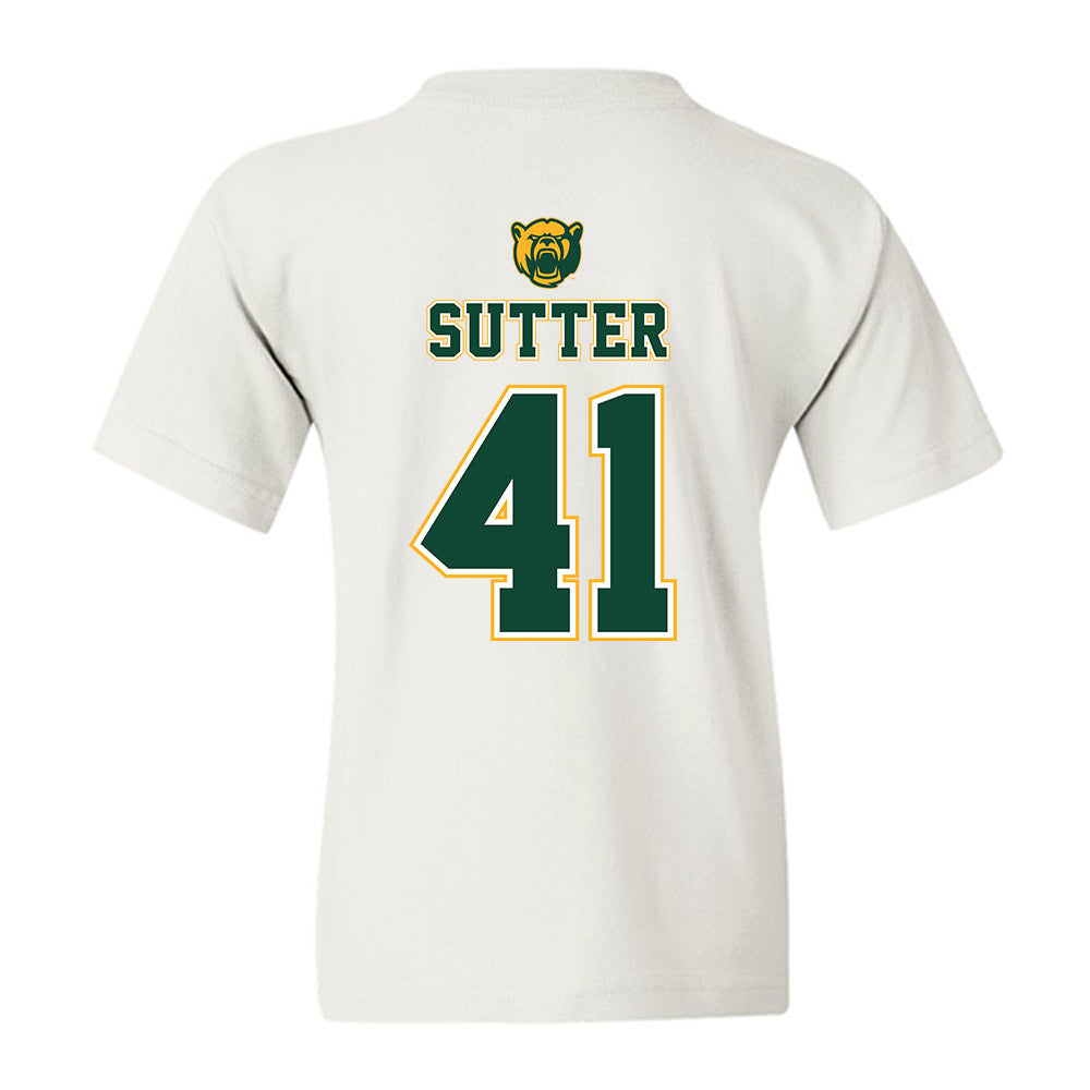 Baylor - NCAA Acrobatics & Tumbling : Josie Sutter - National Champions Shersey Youth T-Shirt-1