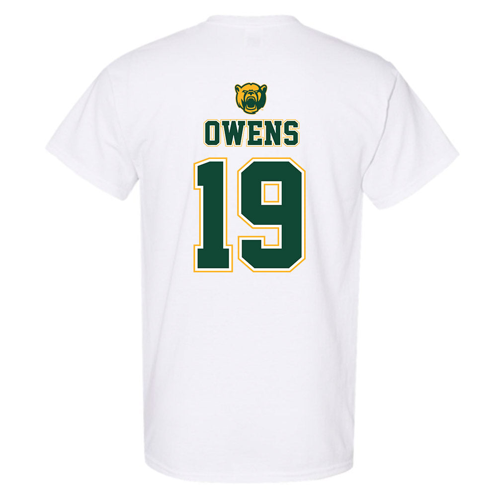 Baylor - NCAA Acrobatics & Tumbling : Lawrence Owens - National Champions Shersey T-Shirt-1