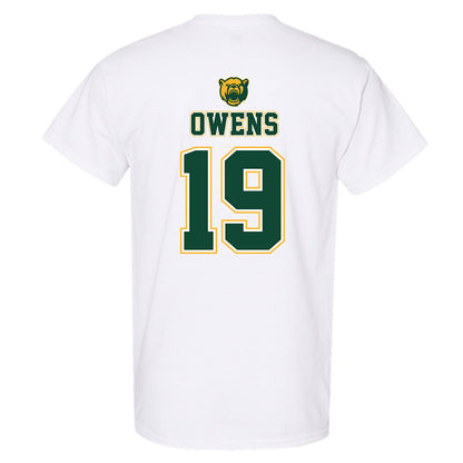 Baylor - NCAA Acrobatics & Tumbling : Lawrence Owens - National Champions Shersey T-Shirt-1
