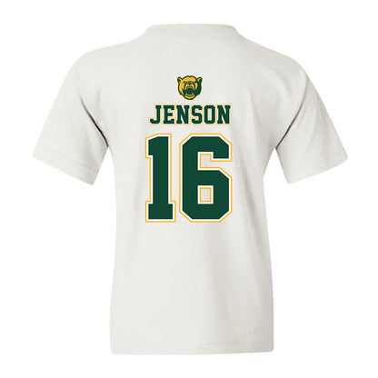 Baylor - NCAA Acrobatics & Tumbling : Maddy Jenson - National Champions Shersey Youth T-Shirt-1