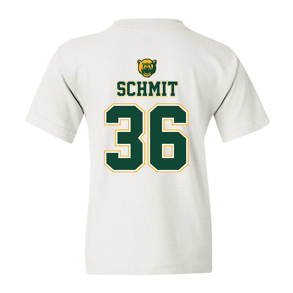 Baylor - NCAA Acrobatics & Tumbling : Novalee Schmit - National Champions Shersey Youth T-Shirt-1