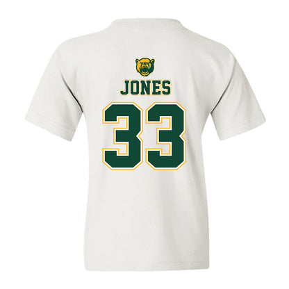 Baylor - NCAA Acrobatics & Tumbling : Camryn Jones - National Champions Shersey Youth T-Shirt-1