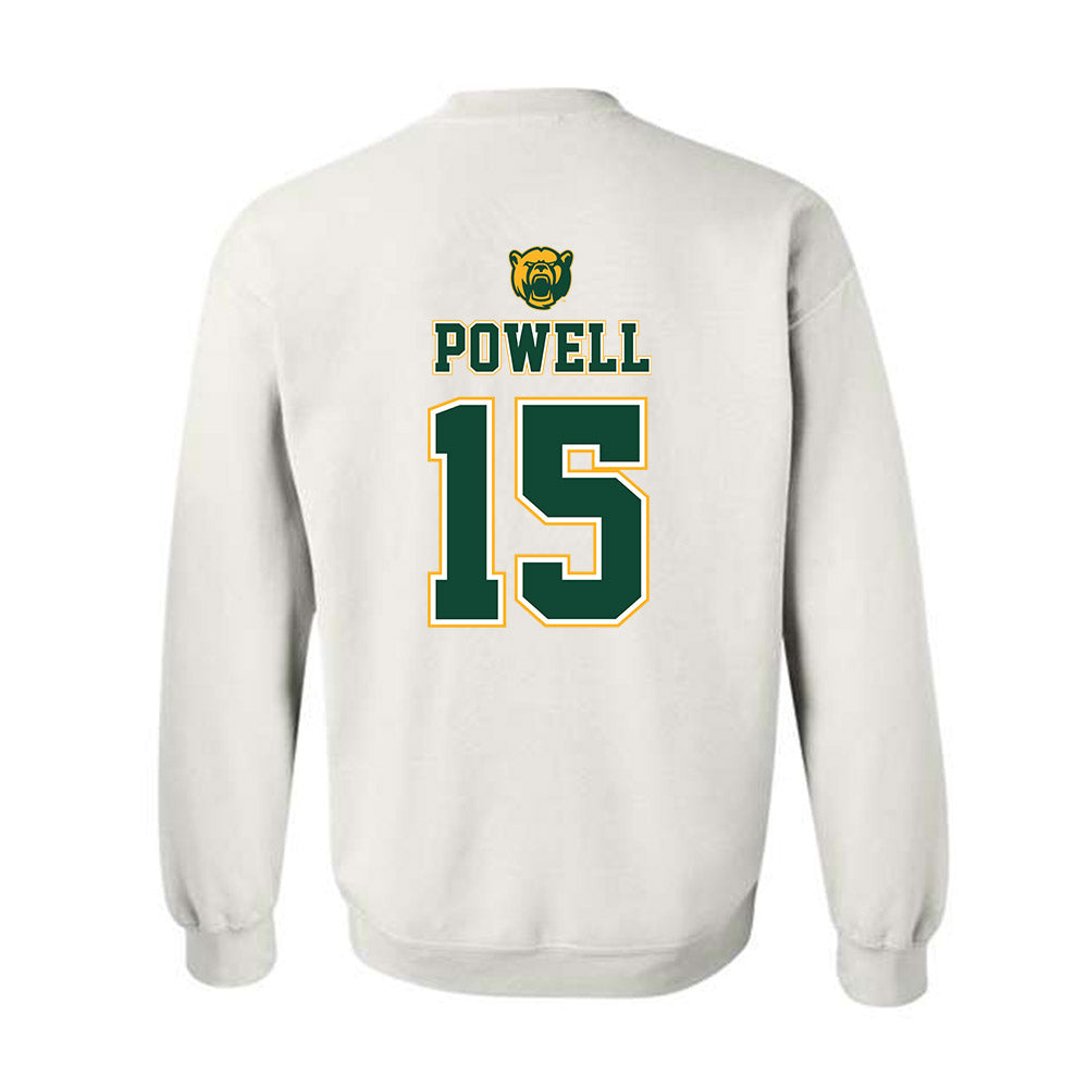 Baylor - NCAA Acrobatics & Tumbling : Amya Powell - National Champions Shersey Crewneck Sweatshirt-1