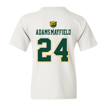 Baylor - NCAA Acrobatics & Tumbling : Aaliyah Adams-Mayfield - National Champions Shersey Youth T-Shirt-1