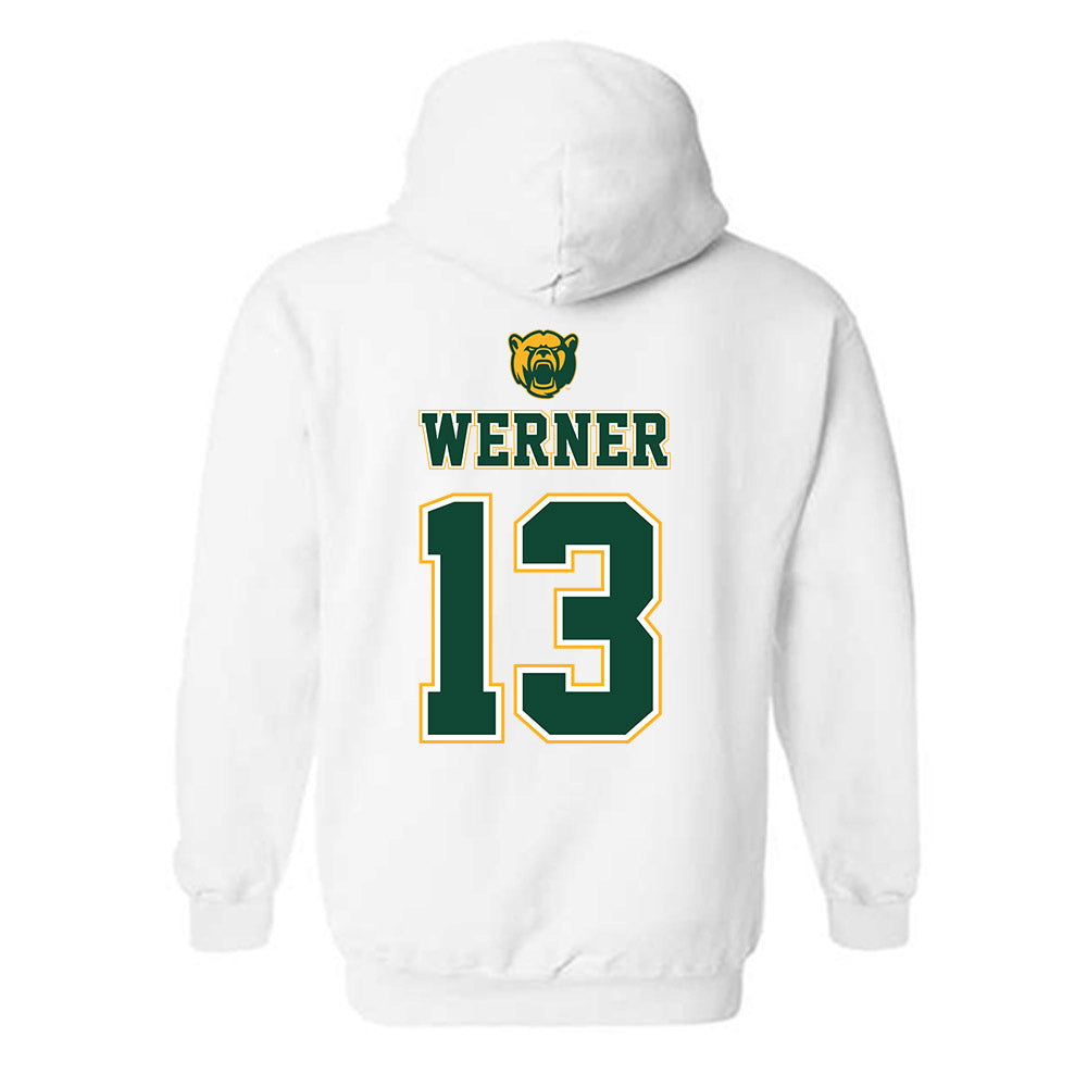 Baylor - NCAA Acrobatics & Tumbling : Madden Werner - National Champions Shersey Hooded Sweatshirt-1