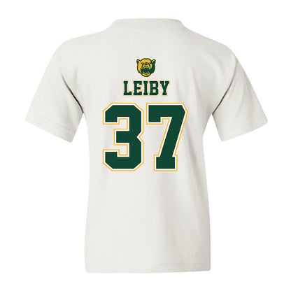 Baylor - NCAA Acrobatics & Tumbling : Tennyson Leiby - National Champions Shersey Youth T-Shirt-1