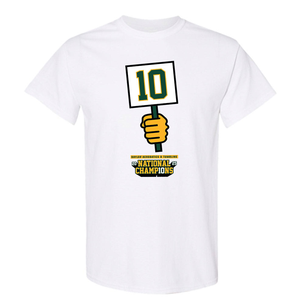 Baylor - NCAA Acrobatics & Tumbling : Ava Troy - National Champions Shersey T-Shirt-0