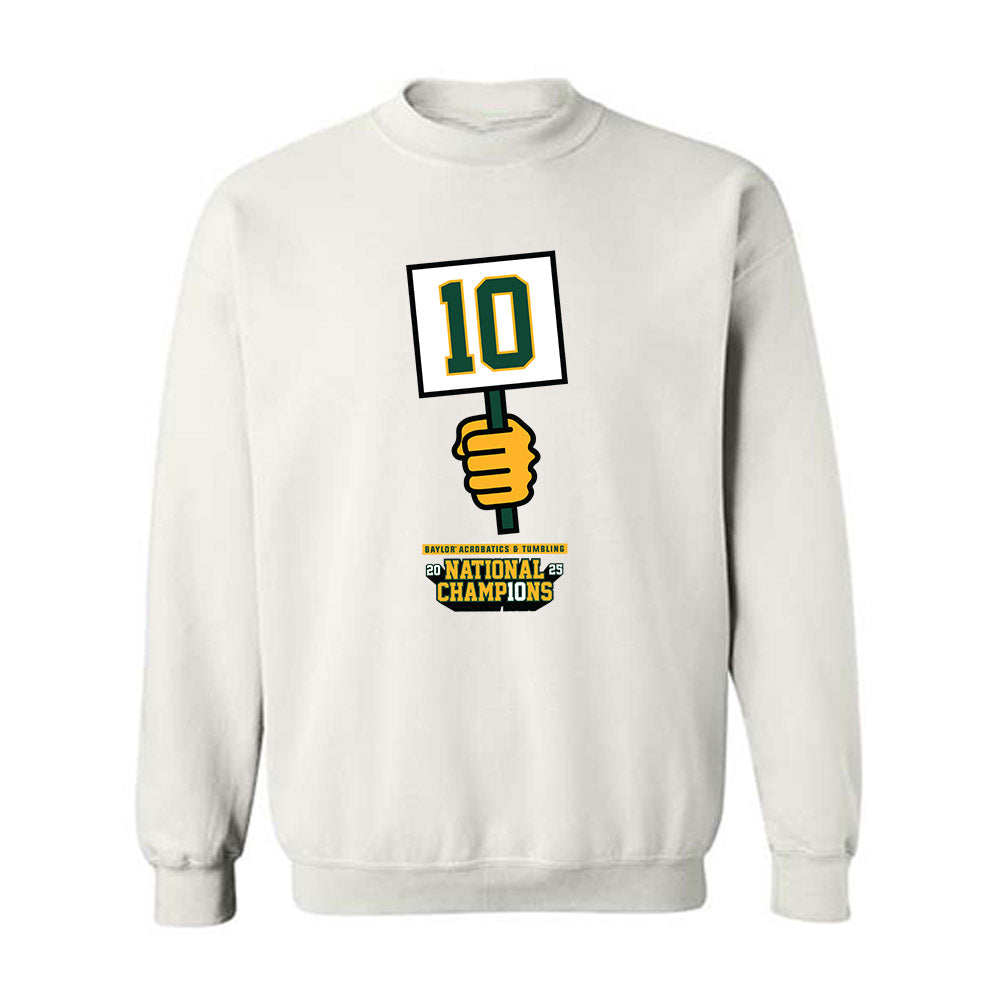 Baylor - NCAA Acrobatics & Tumbling : Sophia Neylon - National Champions Shersey Crewneck Sweatshirt-0