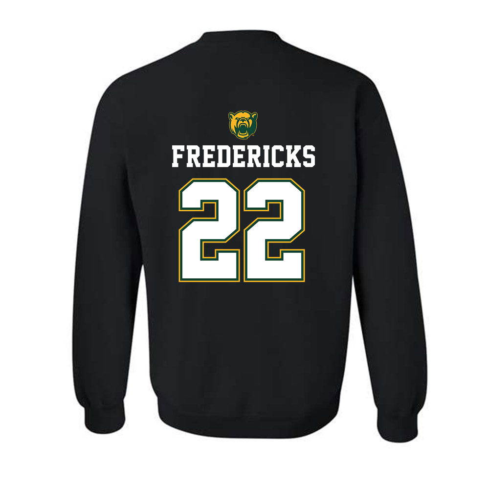 Baylor - NCAA Acrobatics & Tumbling : Leah Fredericks - National Champions Shersey Crewneck Sweatshirt-1