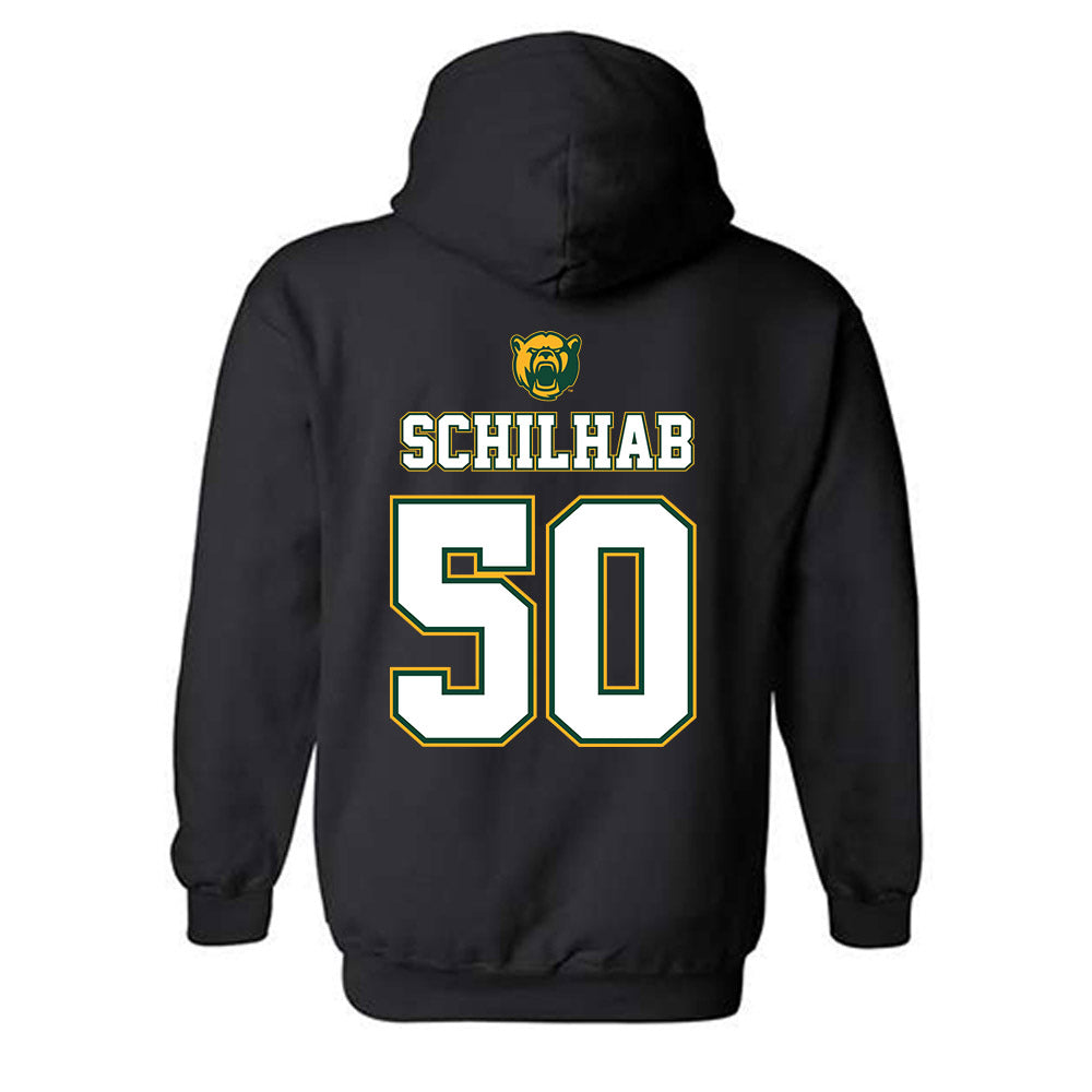 Baylor - NCAA Acrobatics & Tumbling : Kensey Schilhab - National Champions Shersey Hooded Sweatshirt-1