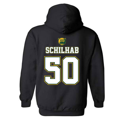 Baylor - NCAA Acrobatics & Tumbling : Kensey Schilhab - National Champions Shersey Hooded Sweatshirt-1