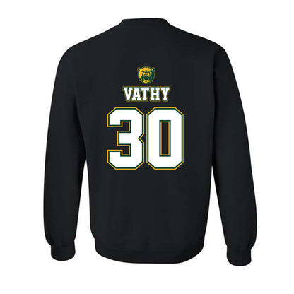 Baylor - NCAA Acrobatics & Tumbling : Gabriella Vathy - National Champions Shersey Crewneck Sweatshirt-1