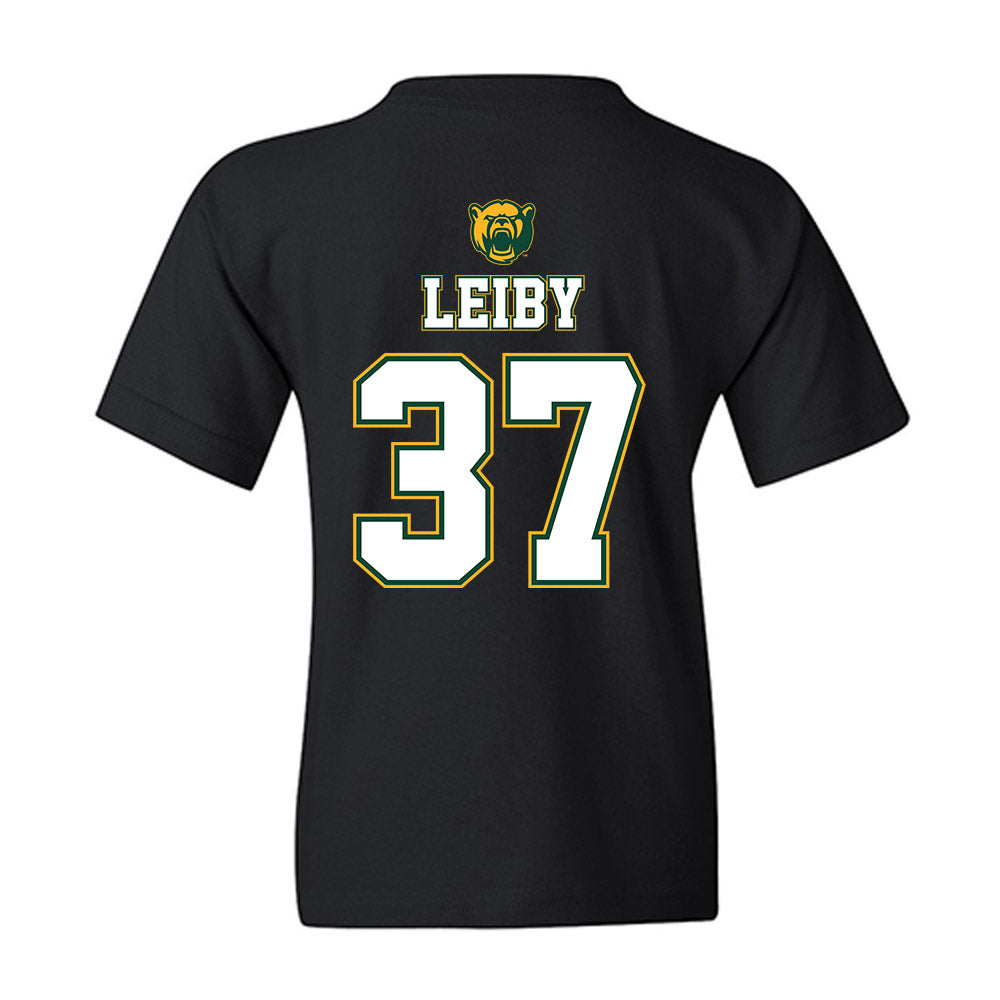 Baylor - NCAA Acrobatics & Tumbling : Tennyson Leiby - National Champions Shersey Youth T-Shirt-1